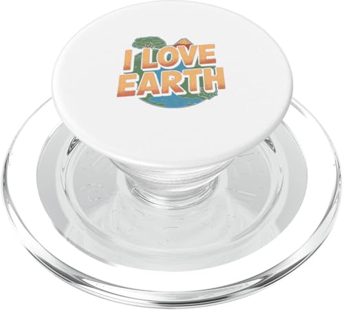 Ich liebe die Erde - Tag der Erde PopSockets PopGrip für MagSafe Ich liebe die Erde - Tag der Erde PopSockets PopGrip für MagSafe von Earth Day Designs