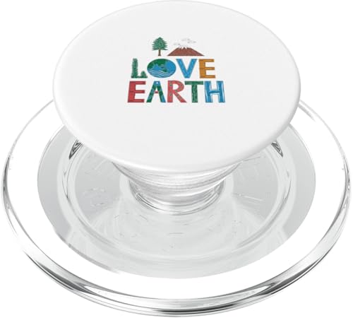 Ich liebe die Erde - Tag der Umwelt PopSockets PopGrip für MagSafe von Earth Day Designs