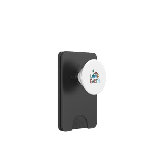Ich liebe die Erde - Tag der Umwelt PopSockets PopWallet für MagSafe von Earth Day Designs