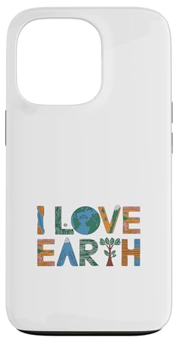 Tag der Erde - Ich liebe die Erde Hülle für iPhone 13 Pro von Earth Day Designs