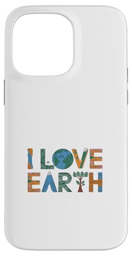 Tag der Erde - Ich liebe die Erde Hülle für iPhone 14 Pro Max von Earth Day Designs