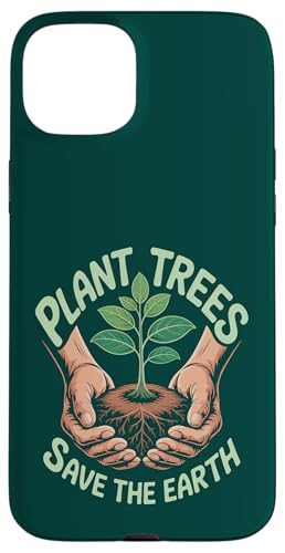 Hands Hold Setzling Pflanze Bäume Retro Design Earth Day Hülle für iPhone 15 Plus Hands Hold Setzling Pflanze Bäume Retro Design Earth Day Hülle für iPhone 15 Plus von Earth Day Environment Event Graphic