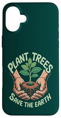 Hands Hold Setzling Pflanze Bäume Retro Design Earth Day Hülle für iPhone 16 Plus Hands Hold Setzling Pflanze Bäume Retro Design Earth Day Hülle für iPhone 16 Plus von Earth Day Environment Event Graphic