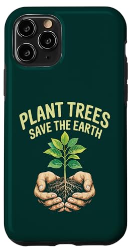 Pflanzen Bäume Sämlingswurzeln Vintage Grafik Earth Day Hülle für iPhone 11 Pro Pflanzen Bäume Sämlingswurzeln Vintage Grafik Earth Day Hülle für iPhone 11 Pro von Earth Day Environment Event Graphic