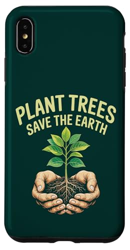Pflanzen Bäume Sämlingswurzeln Vintage Grafik Earth Day Hülle für iPhone XS Max Pflanzen Bäume Sämlingswurzeln Vintage Grafik Earth Day Hülle für iPhone XS Max von Earth Day Environment Event Graphic