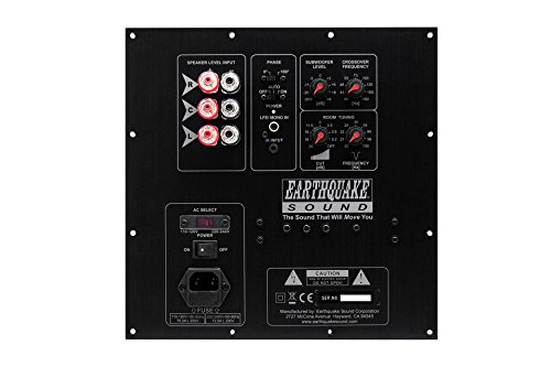 Earthquake Sound BA-550 450 W Class D Plateamp mit Fernbedienung und Auge von Earthquake Sound