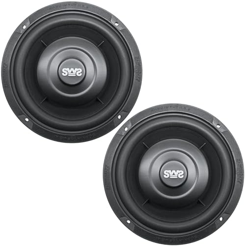 Earthquake Sound SWS-6.5X 6.5 200W 4Ohm High Performance Shallow Subwoofer Pair von Earthquake Sound