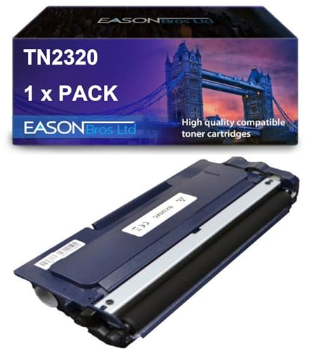 Brother Compatible HL-L2300 Jumbo Pack Black Ink Toner Cartridge TN2320XL HL-L2300 HL-L2340 HL-L2360 HL-L2365 DCP-L2500 DCP-L2520 DCP-L2540 MFC-L2700 MFC-L2720 MFC-L2740 von Eason Bros Ltd