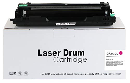 Brother Compatible DR243M Magenta Drum Unit DR243CL, Page Yield 18,000,Compatible with DCP-L3510CDW DCP-L3550CDW HL-L3210CW HL-L3230CDW HL-L3270CW MFC-L3710CW MFC-L3730CDN MFC-L3750CDW MFC-L3770CDW von Eason Bros