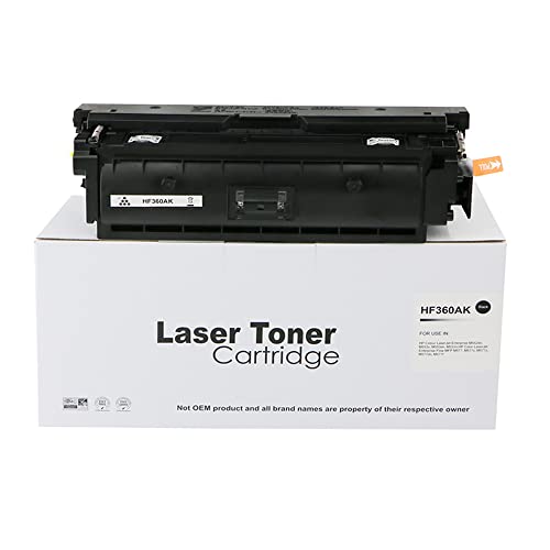 Compatible Replacement for HP CF360A Black Toner Cartridge Also for 508A Compatible with The Hewlett Packard Colour Laserjet Enterprise M552 M552DN M553 M553DN M553N M553X von Eason Bros