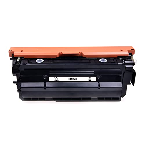 Compatible Replacement for HP CF452A Yellow Toner Cartridge Also for HP 655A Compatible with Hewlett Packard Colour Laserjet Enterprise Flow MFP M681Z M682Z M652DN M652N M653DN M653X M681DH M681F von Eason Bros