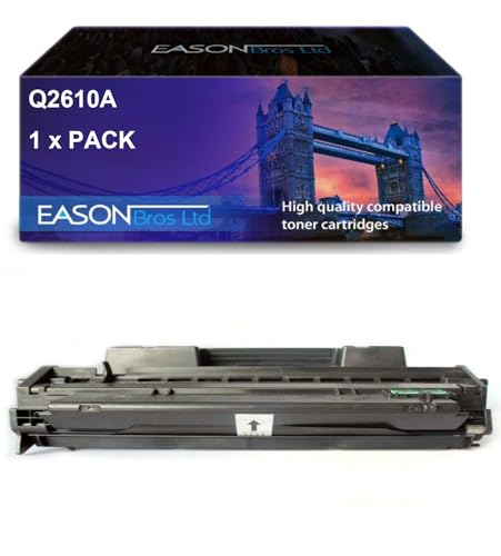 Compatible Replacement for HP Laserjet 2300 Q2610A Black Toner Cartridge Page Yield 6500 Compatible with Laserjet 2300 von Eason Bros