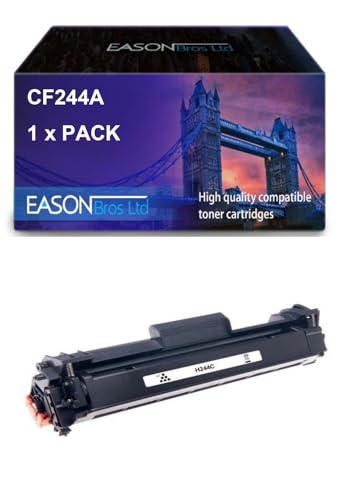 Compatible Replacement for HP Laserjet Pro M15 CF244A Black Toner Cartridge (44A), Compatible with The Hewlett Packard Laserjet Pro M15 M15A M15W MFP M28A MFP M28W von Eason Bros
