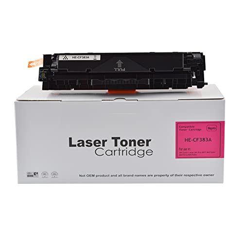 Compatible Replacement for HP Laserjet Pro M476 CF383A Magenta Toner Also for 312A Compatible with The Hewlett Packard Laserjet Pro M476 von Eason Bros