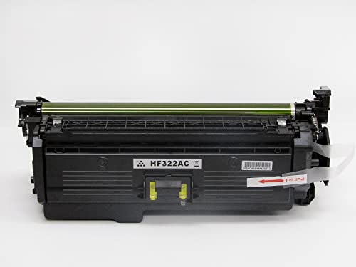 Compatible Replacement for HP MFP M680 CF322A Yellow Toner Cartridge Also for 653A Compatible with The Hewlett Packard Laserjet Enterprise Flow MFP M680F M680DN M680Z von Eason Bros