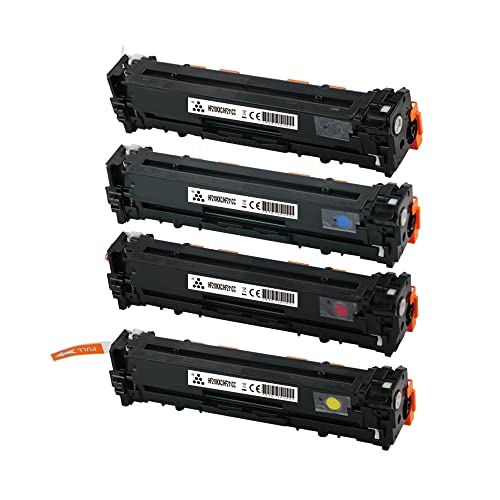 Compatible Replacement for HP Toner Cartridge 131A CF210X CF211A CF213A CF212A Multi Pack Also for Canon 731H Compatible with The Hewlett Packard Laserjet Pro 200 Colour M251 von Eason Bros