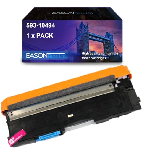 Eason Bros Dell 593-10494 wiederaufbereiteter Toner 1230 Cyan von Eason Bros