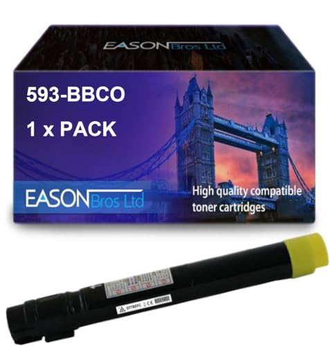 Eason Bros Dell Compatible C7765 Yellow Toner 593-BBCO 6YJGD,Compatible with C7765DN von Eason Bros