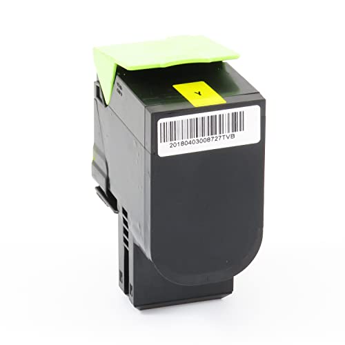 Lexmark 71B0040 71B20Y0 Tonerkartusche, wiederaufbereitet, CS317, Gelb,Compatible with The Lexmark CS317DN CS417DN CS517DE CX317DN CX417DE CX517DE von Eason Bros