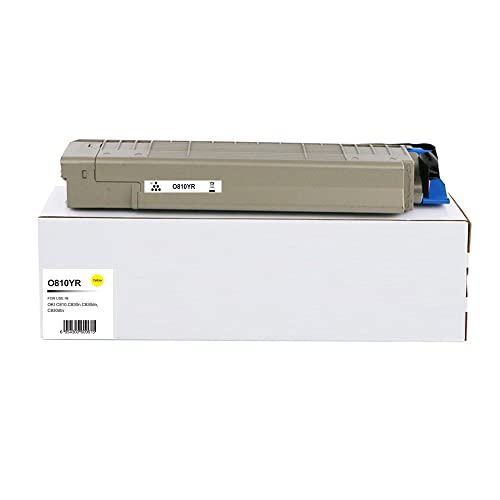 Oki 44059105 Wiederaufbereiteter Toner C810, Gelb,Compatible with The Oki C810 C810CDTN C810DN C810N C830 C830CDTN C830DN C830N von Eason Bros