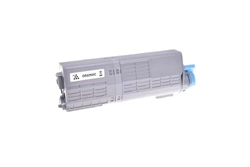 Oki 46490608 Toner für C532, hohe Seitenleistung, Schwarz,Compatible with The Oki C532DN C542DN MC563DN MC573DN von Eason Bros