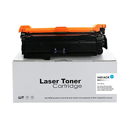 Remanufactured Replacemnent for HP Laserjet 500 Cyan Toner Cartridge CE401A 507A Also for Canon 732 Colour Flow MFP M575C M575DN MFP M575F M551DN M551N M551XH M570DN M570DW Canon LBP7780 von Eason Bros