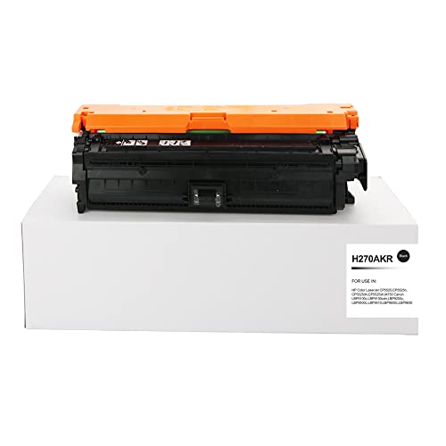 Remanufactured Replacemnent for HP Laserjet CP5525 Black Toner Cartridge CE270A Compatible with Hewlett Packard Laserjet CP5520 CP5525N CP5525DN CP5525XH von Eason Bros