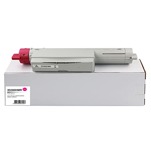 Xerox 106R01219 Tonerkartusche für Phaser 6360, wiederaufbereitet, Magenta,Compatible with The Xerox Phaser 6360 von Eason Bros