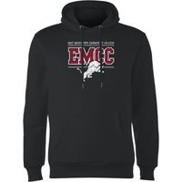 East Mississippi Community College Distressed Lion Hoodie - Black - L von East Mississippi Community College
