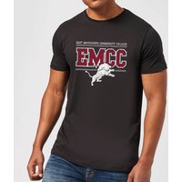 East Mississippi Community College Distressed Lion Men's T-Shirt - Black - XL von East Mississippi Community College