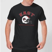 East Mississippi Community College Helmet Men's T-Shirt - Black - 5XL von East Mississippi Community College