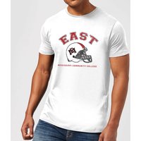 East Mississippi Community College Helmet Men's T-Shirt - White - M von East Mississippi Community College