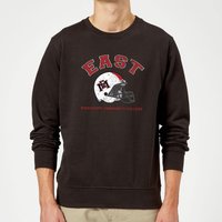 East Mississippi Community College Helmet Sweatshirt - Black - M von East Mississippi Community College