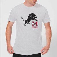 East Mississippi Community College Lion and Logo Men's T-Shirt - Grey - 3XL von East Mississippi Community College