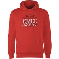 East Mississippi Community College Lions Distressed Hoodie - Red - L - Rot von East Mississippi Community College