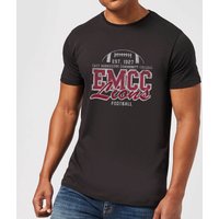 East Mississippi Community College Lions Distressed Men's T-Shirt - Black - M von East Mississippi Community College