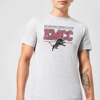 East Mississippi Community College Lions Distressed Men's T-Shirt - Grey - 3XL von East Mississippi Community College