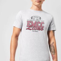 East Mississippi Community College Lions Distressed Men's T-Shirt - Grey - M von East Mississippi Community College