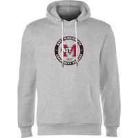 East Mississippi Community College Seal Hoodie - Grey - M - Grau von East Mississippi Community College