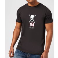 East Mississippi Community College Skull and Logo Men's T-Shirt - Black - 3XL von East Mississippi Community College