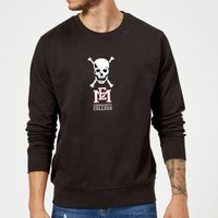 East Mississippi Community College Skull and Logo Sweatshirt - Black - S von East Mississippi Community College