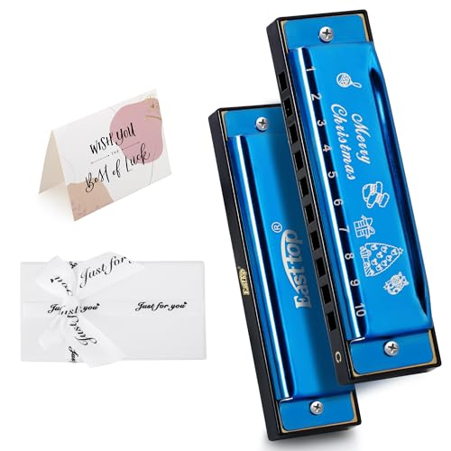 East top Blues Mundharmonika, Tonart C, 10 Löcher, 20 Töne, Blues Harp, diatonische Mundorgel, benutzerdefinierte Mundharmonika für Erwachsene, professionelle Spieler und Studenten, als East top Blues Mundharmonika, Tonart C, 10 Löcher, 20 Töne, Blues Harp, diatonische Mundorgel, benutzerdefinierte Mundharmonika für Erwachsene, professionelle Spieler und Studenten, als von East top