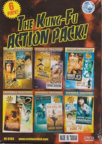 Kung-Fu Action Pack 6 Dual-DVDs [12 Movies] von EastWest