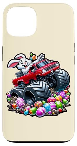 Festlicher fröhlicher Osterhase fährt Monstertruck Hülle für iPhone 13 Festlicher fröhlicher Osterhase fährt Monstertruck Hülle für iPhone 13 von Easter Bunny Egg Hunt Sunday Celebration Apparel