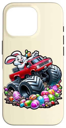 Festlicher fröhlicher Osterhase fährt Monstertruck Hülle für iPhone 16 Pro Festlicher fröhlicher Osterhase fährt Monstertruck Hülle für iPhone 16 Pro von Easter Bunny Egg Hunt Sunday Celebration Apparel