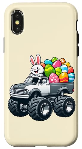 Frohe Ostern Hase mit Ostereiern Hülle für iPhone X/XS Frohe Ostern Hase mit Ostereiern Hülle für iPhone X/XS von Easter Bunny Egg Hunt Sunday Celebration Apparel