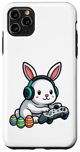 Lustiges Oster-Hasen-Shirt – Gaming-Controller-Eiersuche Hülle für iPhone 11 Pro Max von Easter Bunny Gaming Ideas for Boys Girls Men