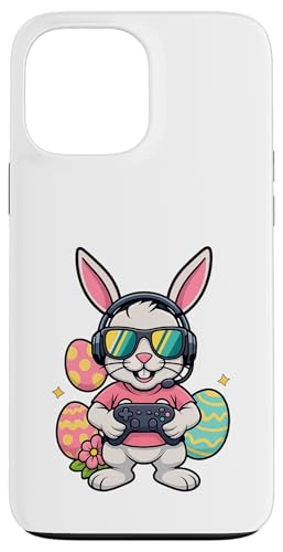 Lustiges Oster-Hasen-Shirt – Gaming-Controller-Eiersuche Hülle für iPhone 13 Pro Max von Easter Bunny Gaming Ideas for Boys Girls Men
