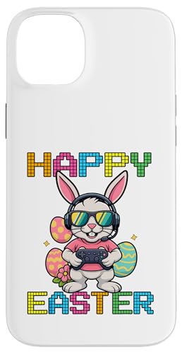 Lustiges Oster-Hasen-Shirt – Gaming-Controller-Eiersuche Hülle für iPhone 14 Plus von Easter Bunny Gaming Ideas for Boys Girls Men