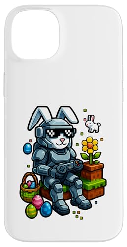 Lustiges Oster-Hasen-Shirt – Gaming-Controller-Eiersuche Hülle für iPhone 14 Plus von Easter Bunny Gaming Ideas for Boys Girls Men
